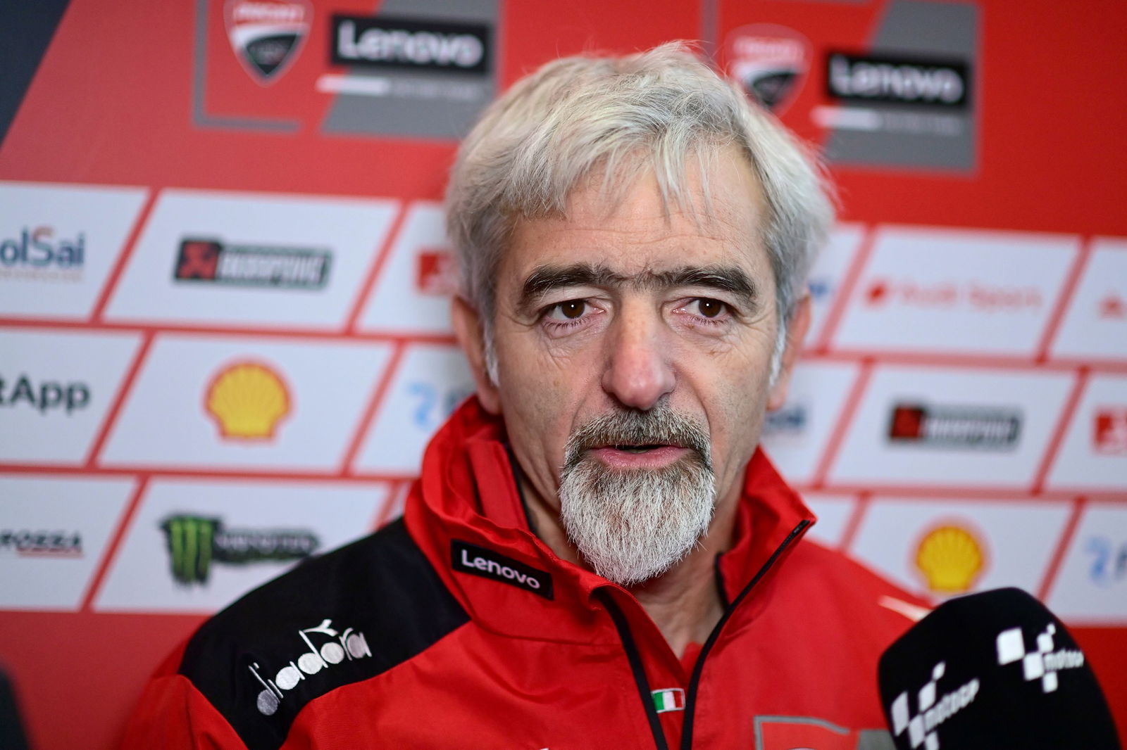 Gigi Dall'Igna, media, Valencia MotoGP test 28 November