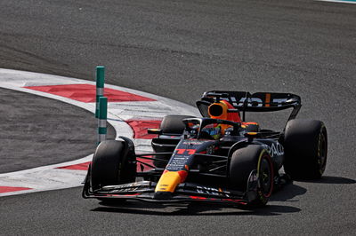 Sergio Perez (MEX) Red Bull Racing RB19. Formula 1 Testing, Yas Marina Circuit, Abu Dhabi, Tuesday.- www.xpbimages.com,