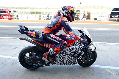 Jack Miller, Red Bull KTM bike, Valencia MotoGP test 28 November