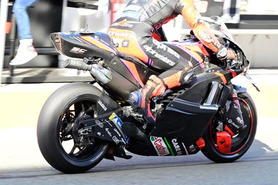 Aprilia bike, Valencia MotoGP test 28 November