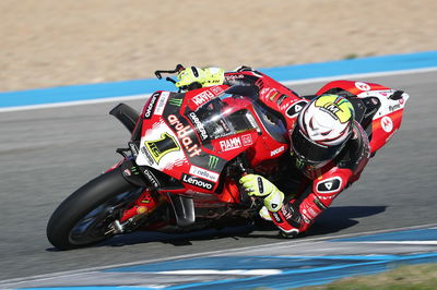 Alvaro Bautista, Jerez WorldSBK test, 24 January