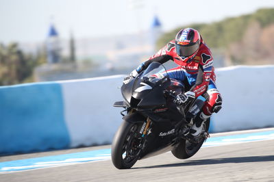 Iker Lecuona, Jerez WorldSBK test, 25 January