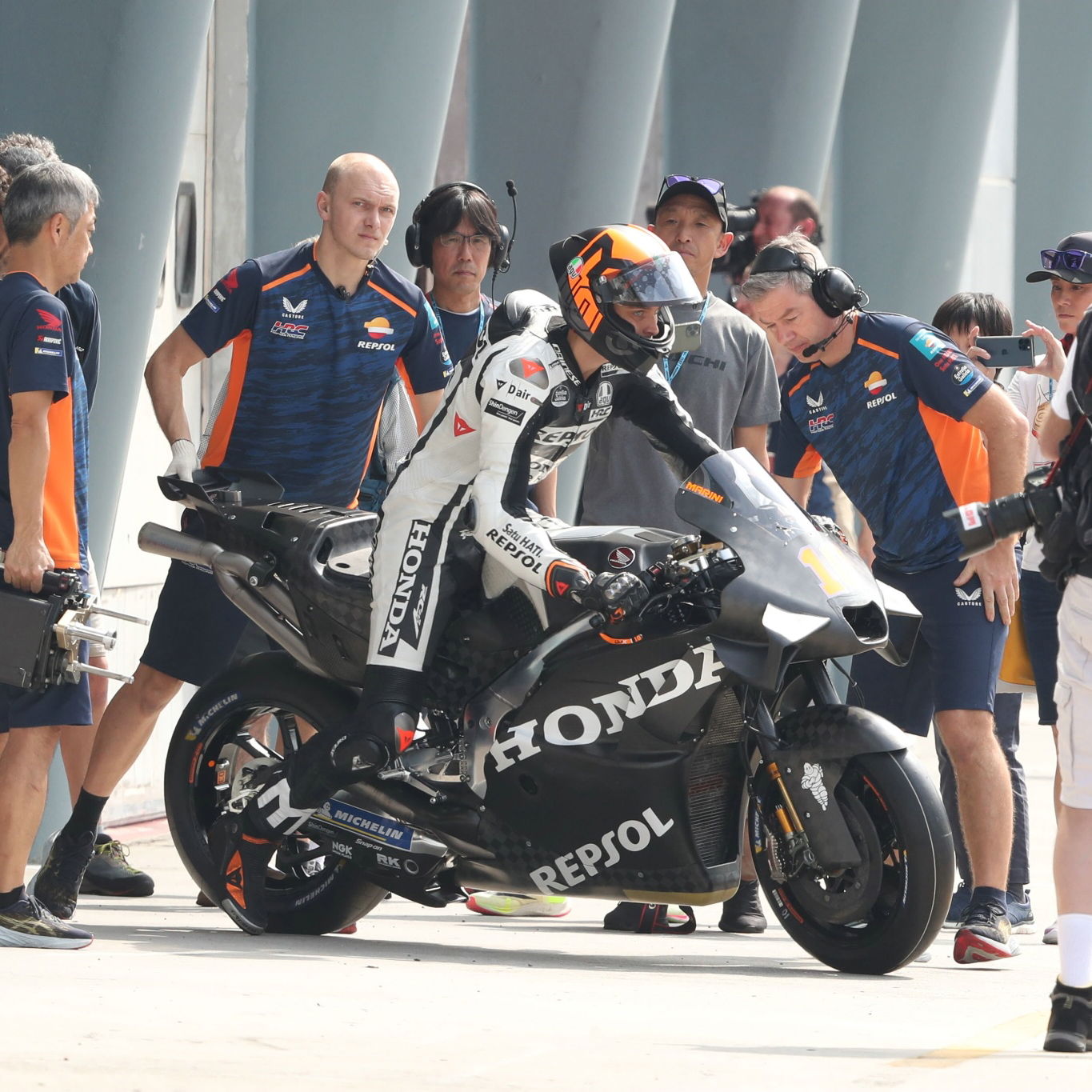 Luca Marini, Sepang MotoGP test, 6 February