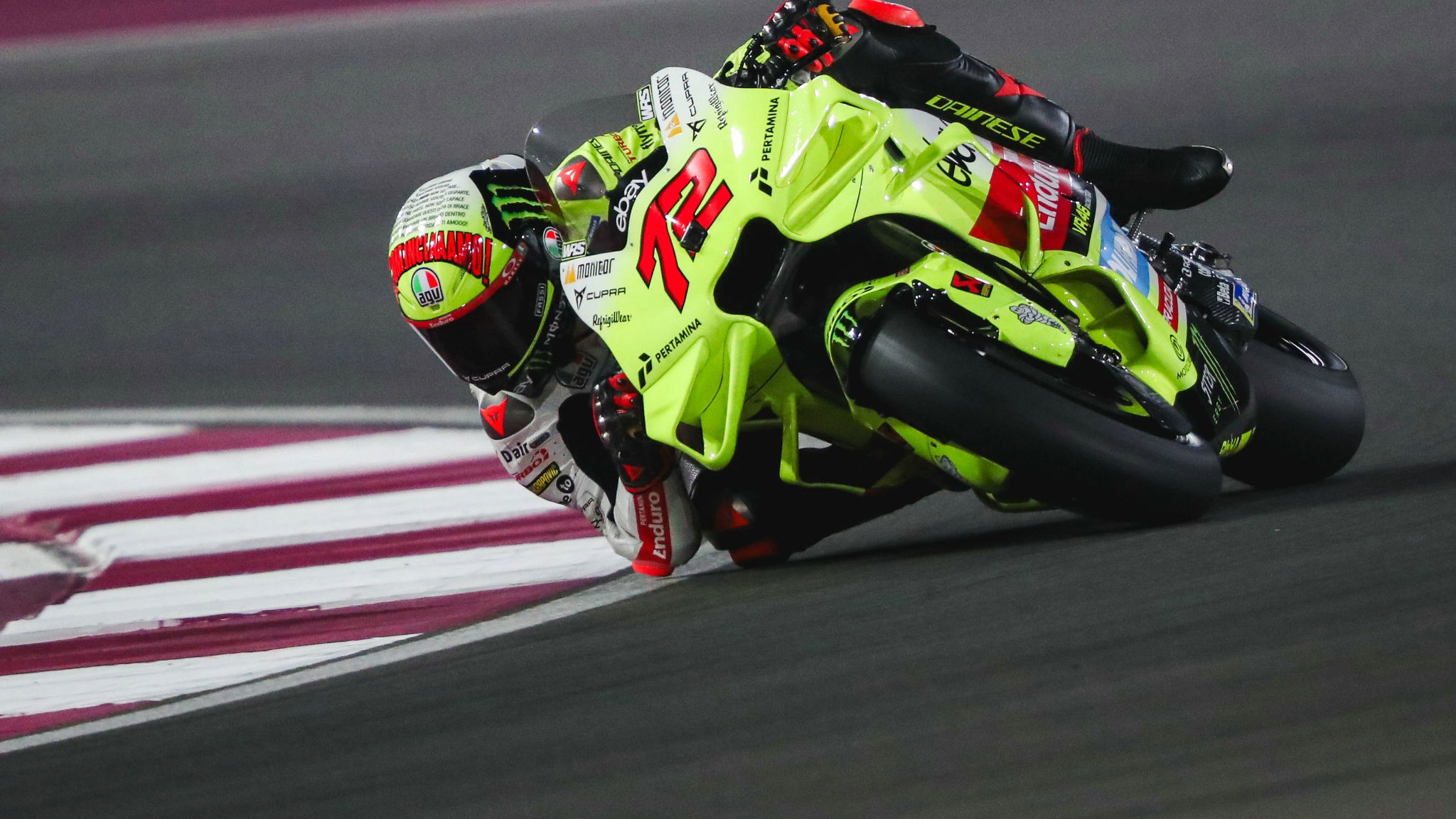 Marco Bezzecchi, Qatar MotoGP test, 20 February