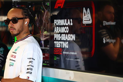 Lewis Hamilton (GBR) Mercedes AMG F1. Formula 1 Testing, Sakhir, Bahrain, Day One.- www.xpbimages.com, EMail: