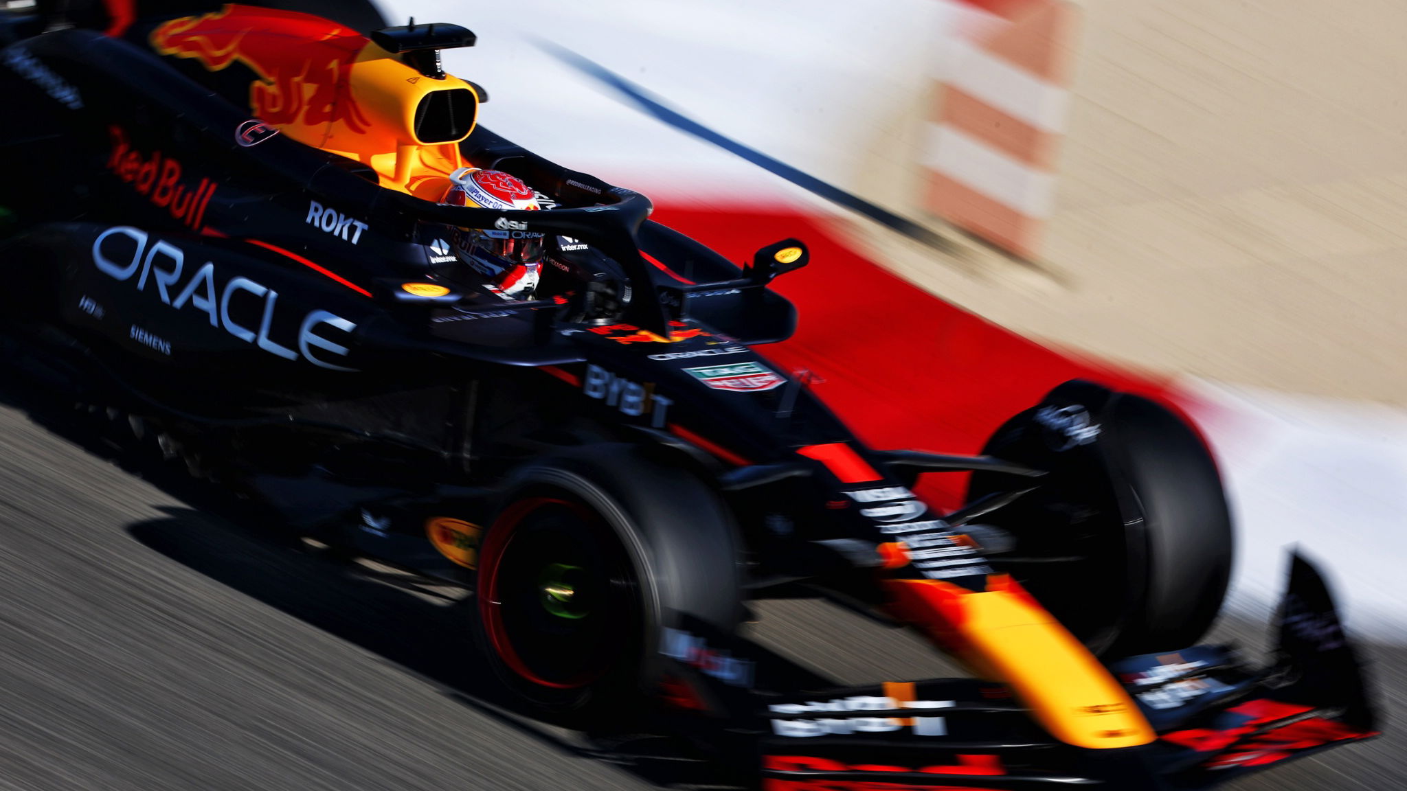 Max Verstappen (NLD) Red Bull Racing RB20. Formula 1 Testing, Sakhir, Bahrain, Day One. - www.xpbimages.com, EMail: