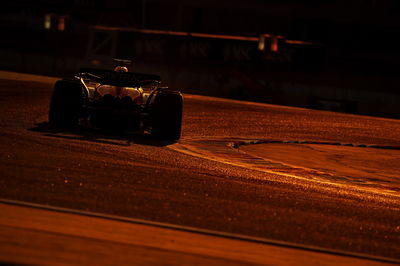 Lando Norris (GBR) McLaren MCL38. Formula 1 Testing, Sakhir, Bahrain, Day One.- www.xpbimages.com, EMail: