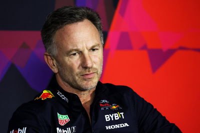 Christian Horner (GBR) Red Bull Racing Team Principal in the FIA Press Conference. Formula 1 Testing, Sakhir, Bahrain, Day