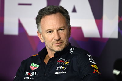 Christian Horner (GBR) Red Bull Racing Team Principal in the FIA Press Conference. Formula 1 Testing, Sakhir, Bahrain, Day