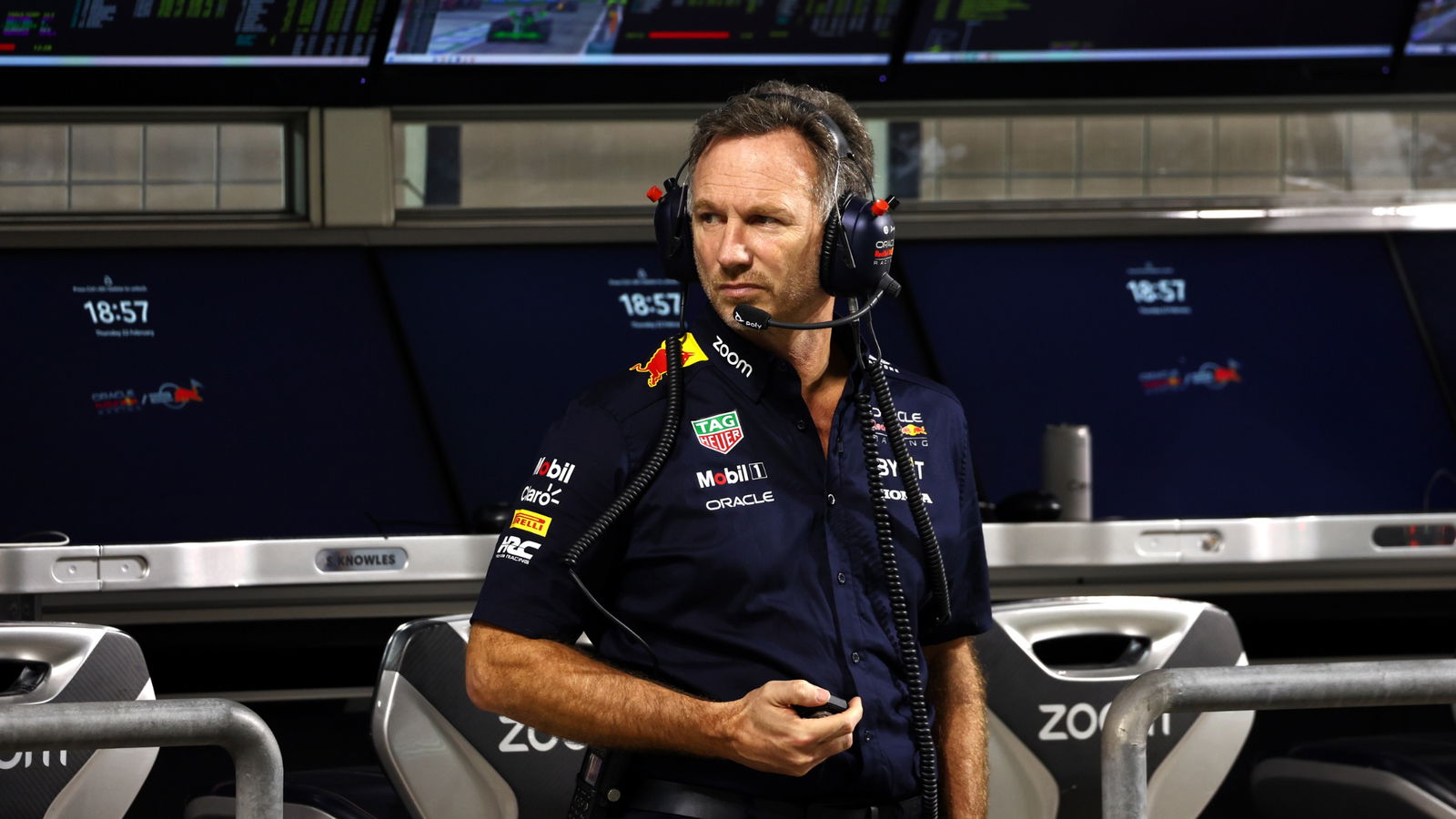 Christian Horner (GBR) Red Bull Racing Team Principal. Formula 1 Testing, Sakhir, Bahrain, Day Two. - www.xpbimages.com,