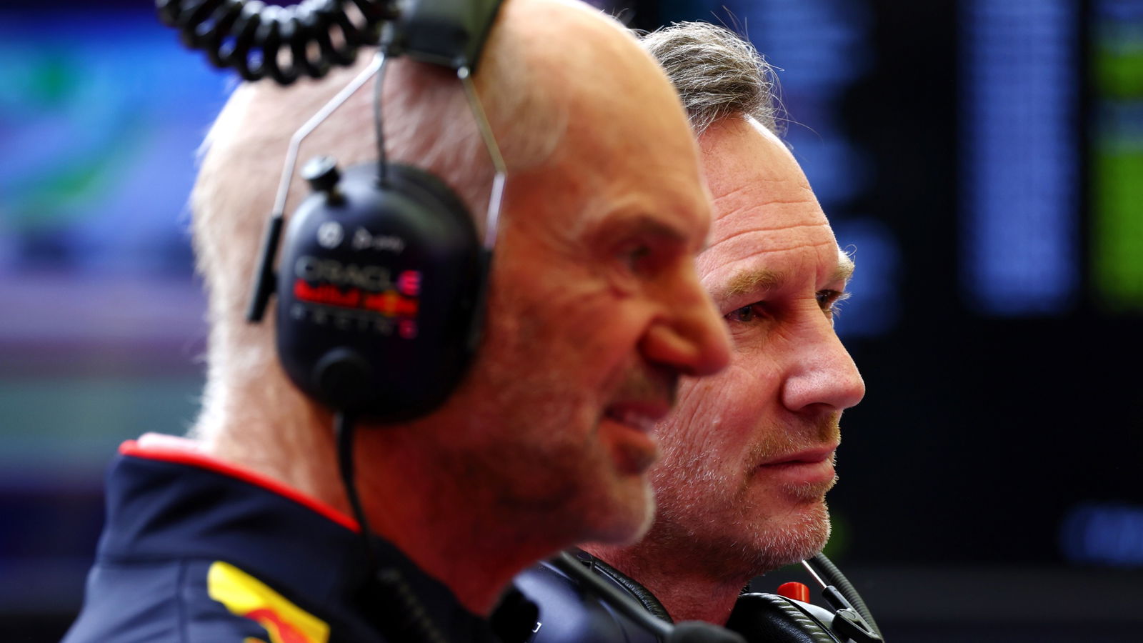 Adrian Newey and Christian Horner