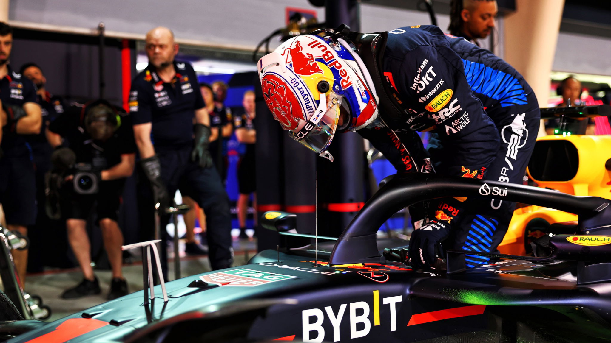 Max Verstappen (NLD) Red Bull Racing RB20. Formula 1 Testing, Sakhir, Bahrain, Day Three.- www.xpbimages.com, EMail: