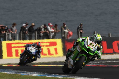 Axel Bassani, Race 1, Australian WorldSBK, 24 February