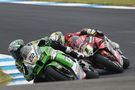 Alex Lowes, Alvaro Bautista, Race 2 Australian WorldSBK, 25 February