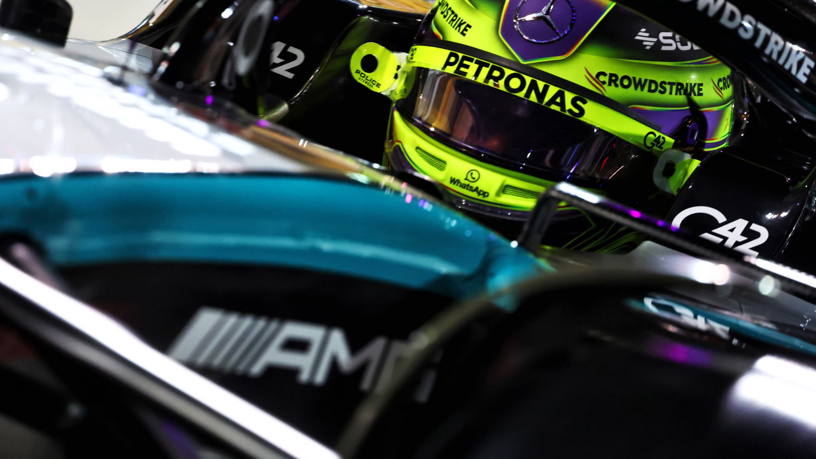 Lewis Hamilton (GBR) Mercedes AMG F1 W15. Formula 1 World Championship, Rd 1, Bahrain Grand Prix, Sakhir, Bahrain,