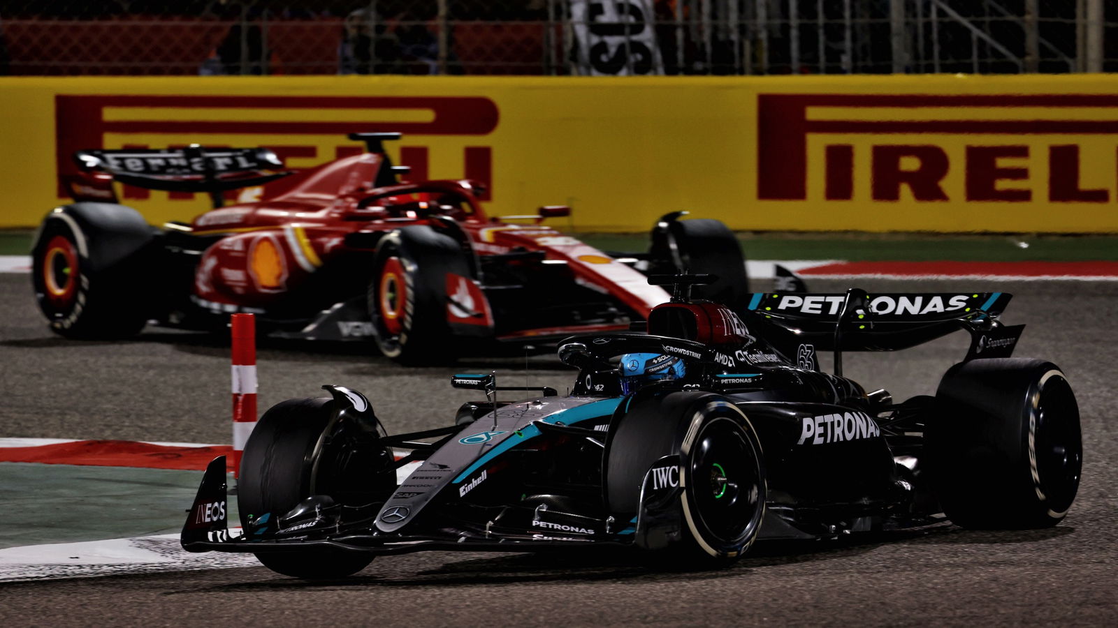 George Russell (GBR) Mercedes AMG F1 W15. Formula 1 World Championship, Rd 1, Bahrain Grand Prix, Sakhir, Bahrain, Race
