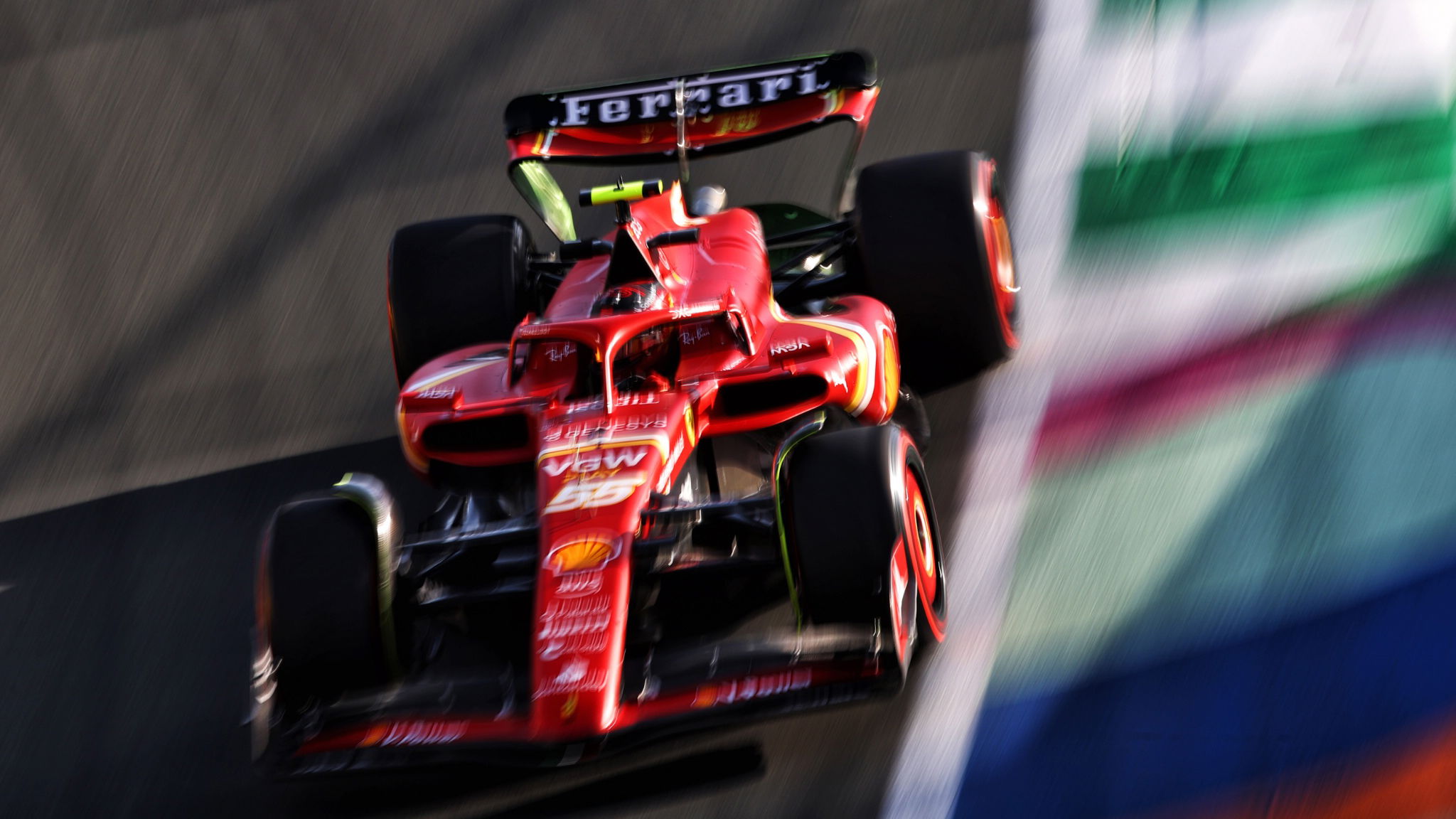Carlos Sainz Jr (ESP) Ferrari SF-24. Formula 1 World Championship, Rd 2, Saudi Arabian Grand Prix, Jeddah, Saudi Arabia,