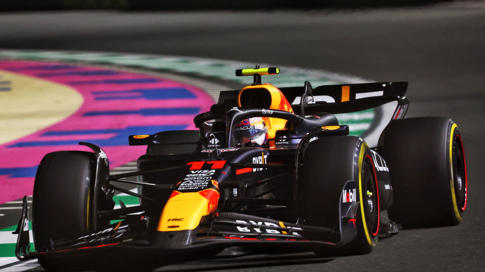 Sergio Perez (MEX) Red Bull Racing RB20. Formula 1 World Championship, Rd 2, Saudi Arabian Grand Prix, Jeddah, Saudi