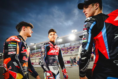 Jose Antonio Rueda, Ryusei Yamanaka, Ivan Ortola, Moto3, Qatar MotoGP, 7 March