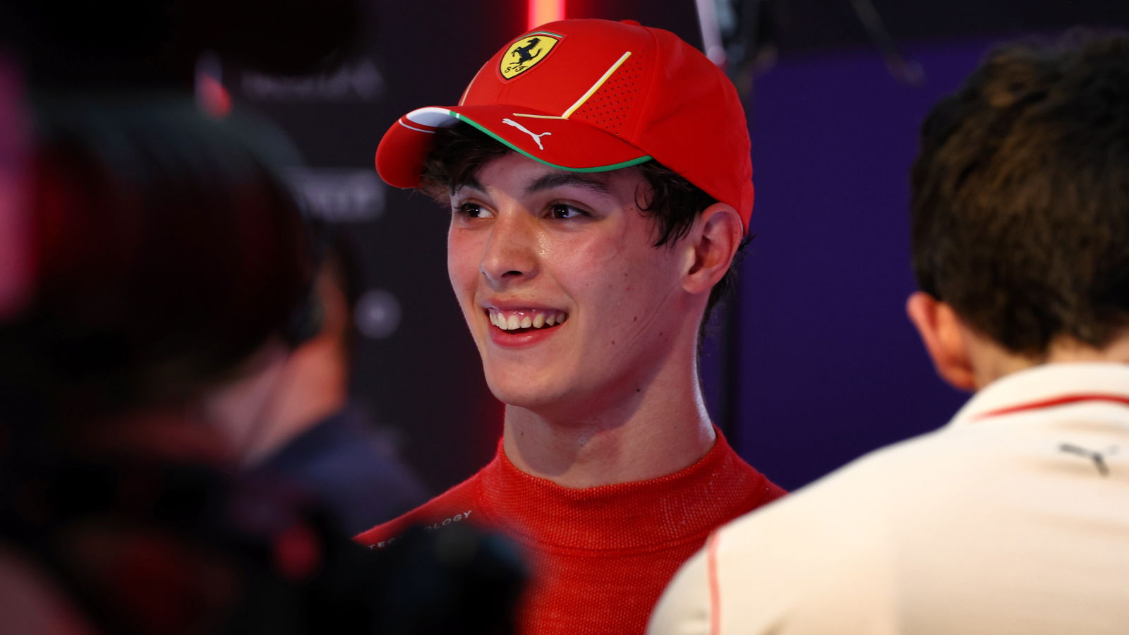 Oliver Bearman (GBR) Ferrari Reserve Driver. Formula 1 World Championship, Rd 2, Saudi Arabian Grand Prix, Jeddah, Saudi