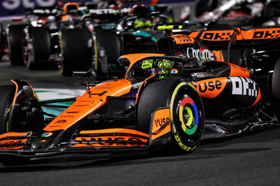 Lando Norris (GBR) McLaren MCL38. Formula 1 World Championship, Rd 2, Saudi Arabian Grand Prix, Jeddah, Saudi Arabia, Race