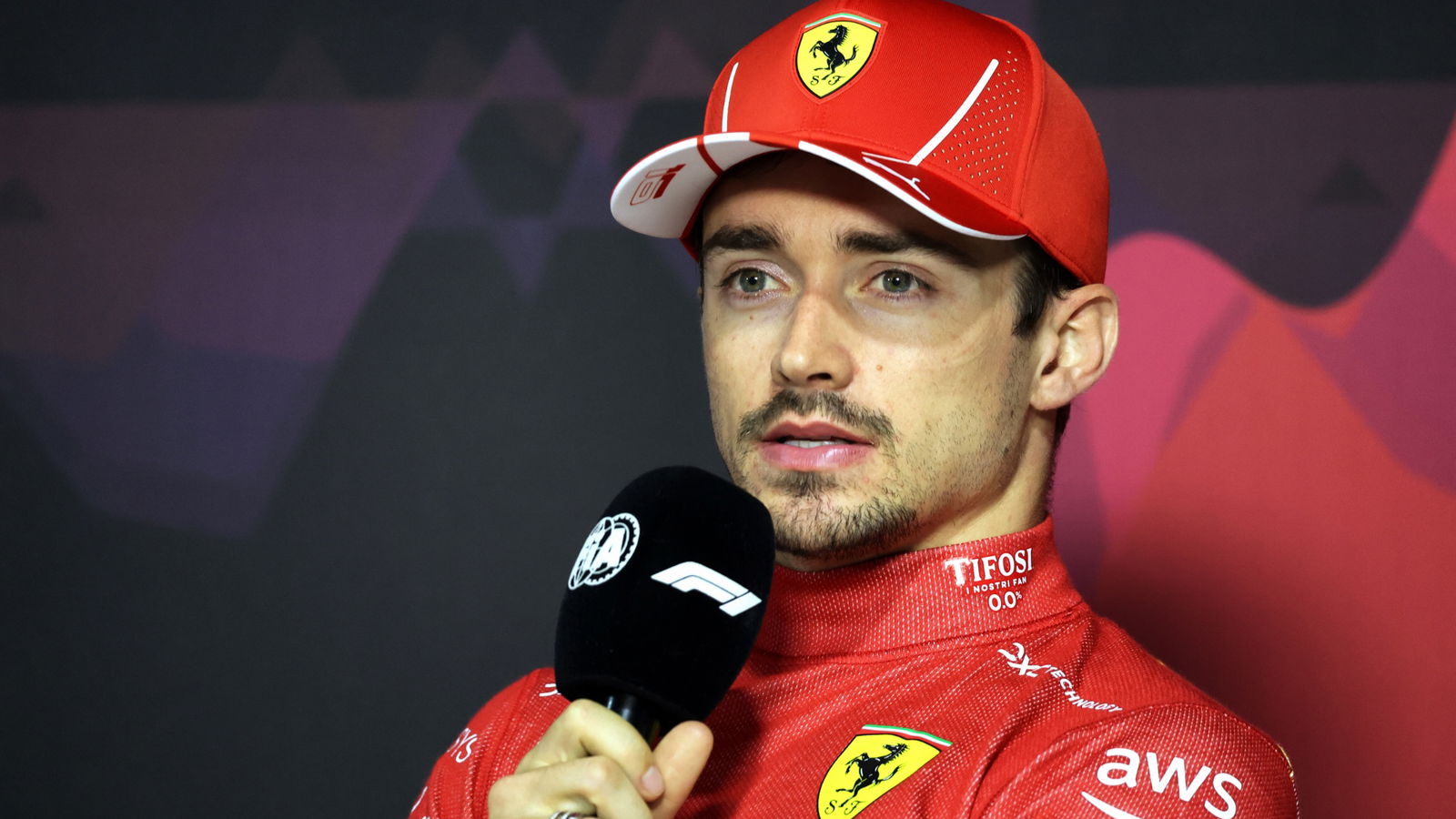 Charles Leclerc (MON) Ferrari in the post race FIA Press Conference. Formula 1 World Championship, Rd 2, Saudi Arabian
