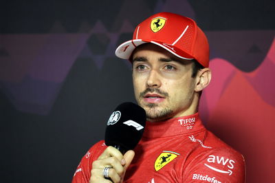 Charles Leclerc (MON) Ferrari in the post race FIA Press Conference. Formula 1 World Championship, Rd 2, Saudi Arabian