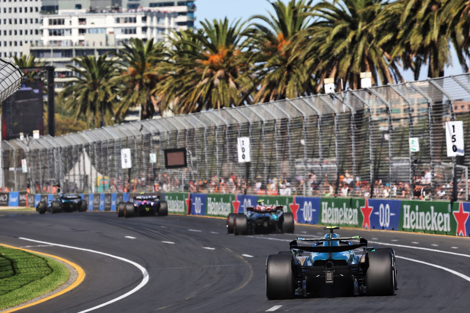 Fernando Alonso (ESP) Aston Martin F1 Team AMR24. Formula 1 World Championship, Rd 3, Australian Grand Prix, Albert Park,