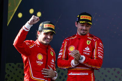 Carlos Sainz Jr (ESP), Scuderia Ferrari Charles Leclerc (FRA), Scuderia Ferrari Formula 1 World Championship, Rd 3,