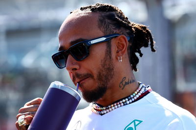 Lewis Hamilton (GBR) Mercedes AMG F1 on the drivers' parade. Formula 1 World Championship, Rd 3, Australian Grand Prix,