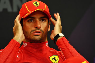 Carlos Sainz Jr (ESP) Ferrari, in the post race FIA Press Conference. Formula 1 World Championship, Rd 4, Japanese Grand