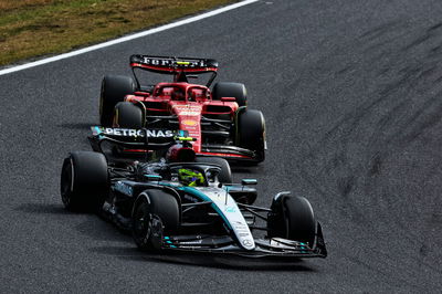 Lewis Hamilton (GBR) Mercedes AMG F1 W15. Formula 1 World Championship, Rd 4, Japanese Grand Prix, Suzuka, Japan, Race