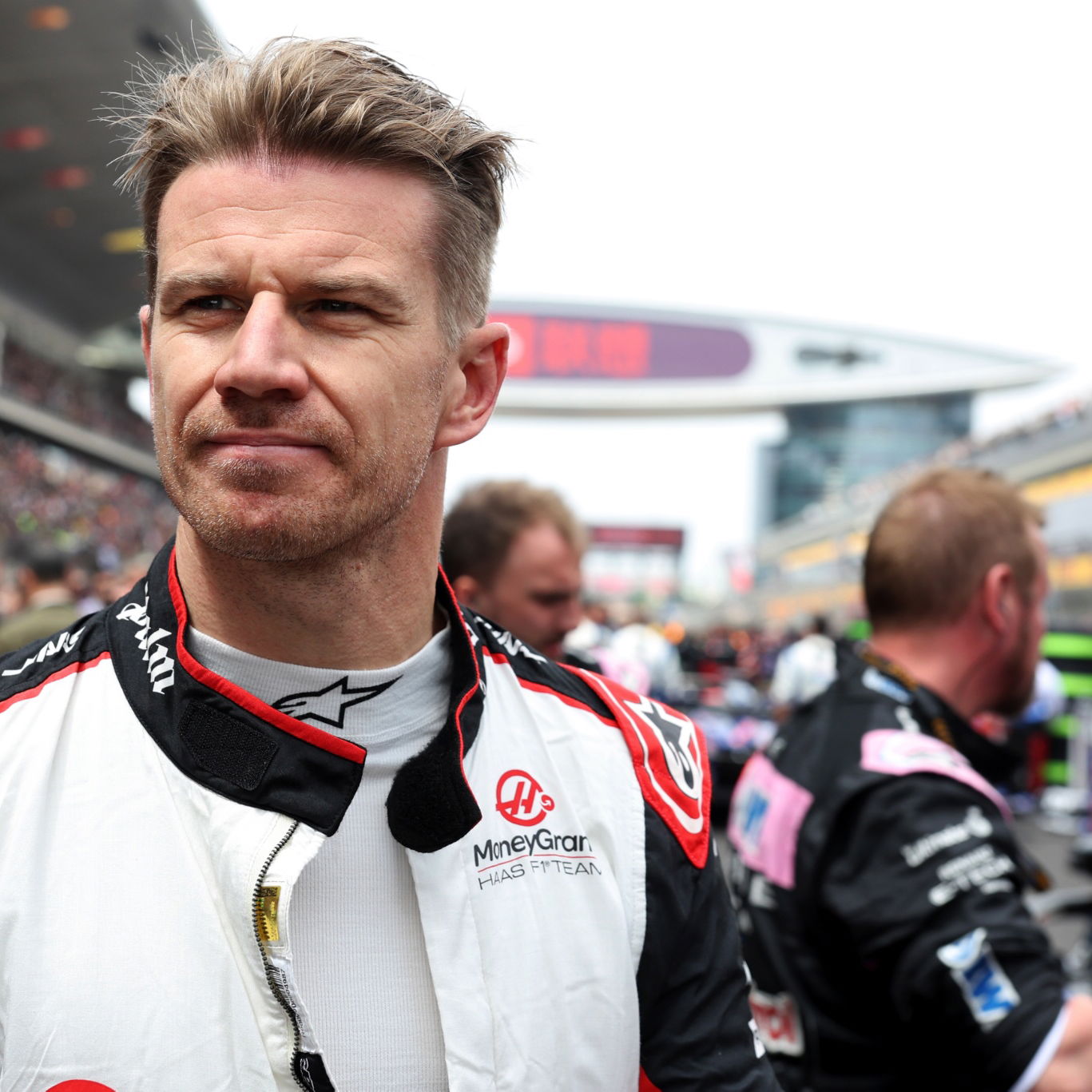 Nico Hulkenberg (GER) Haas F1 Team on the grid. Formula 1 World Championship, Rd 5, Chinese Grand Prix, Shanghai, China,