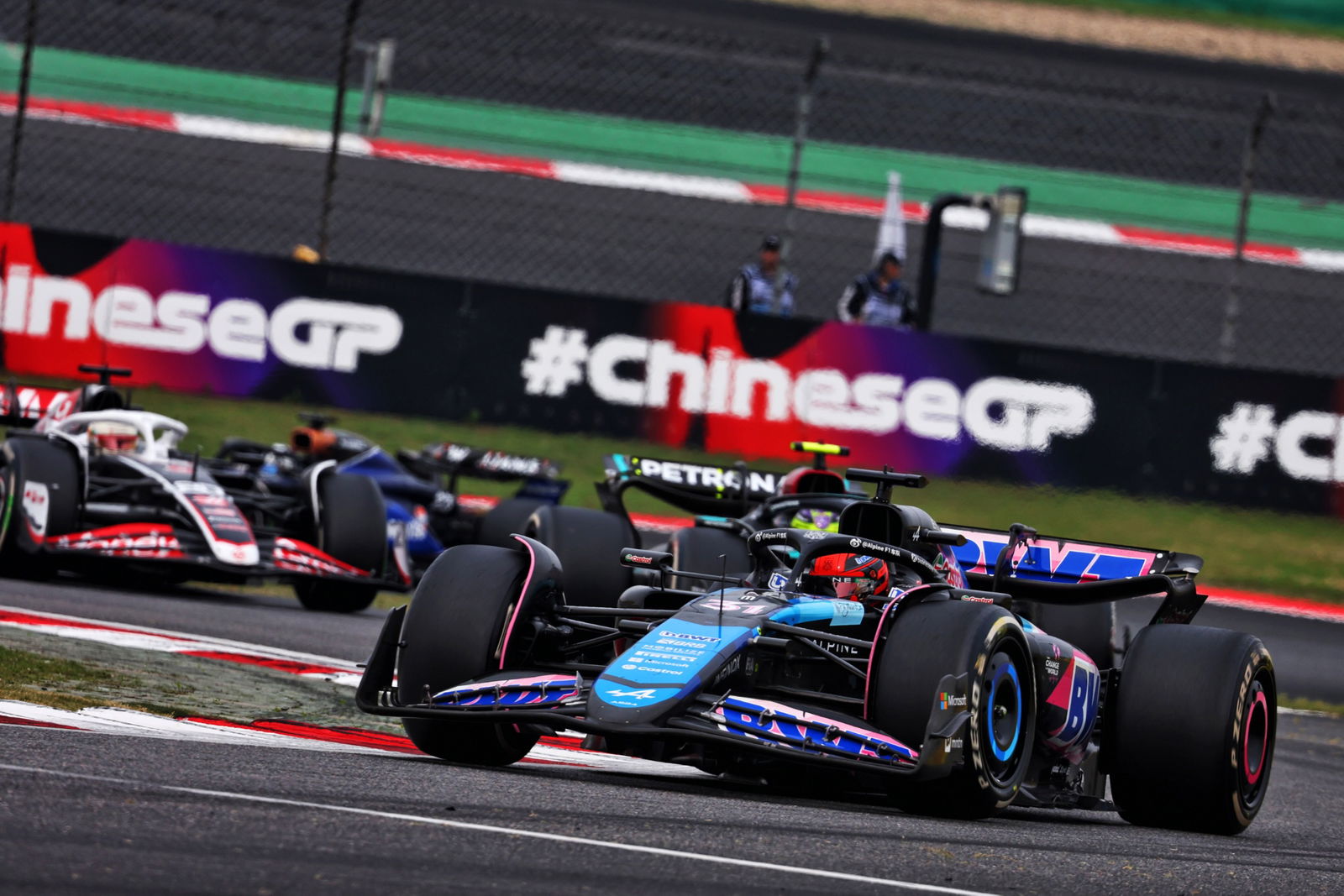 Esteban Ocon (FRA) Alpine F1 Team A524. Formula 1 World Championship, Rd 5, Chinese Grand Prix, Shanghai, China, Race