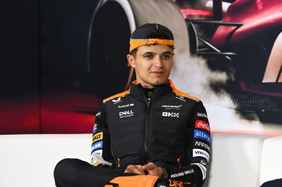 Lando Norris (GBR) McLaren in the post race FIA Press Conference. Formula 1 World Championship, Rd 5, Chinese Grand Prix,