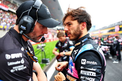 Pierre Gasly (FRA) Alpine F1 Team on the grid. Formula 1 World Championship, Rd 5, Chinese Grand Prix, Shanghai, China,