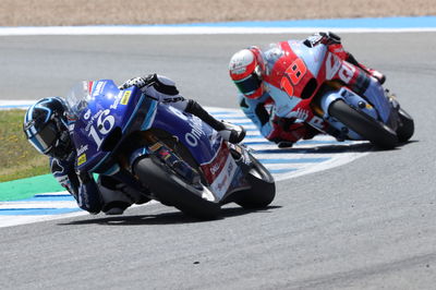 Joe Roberts, Moto2 race, Spanish MotoGP, 28 April