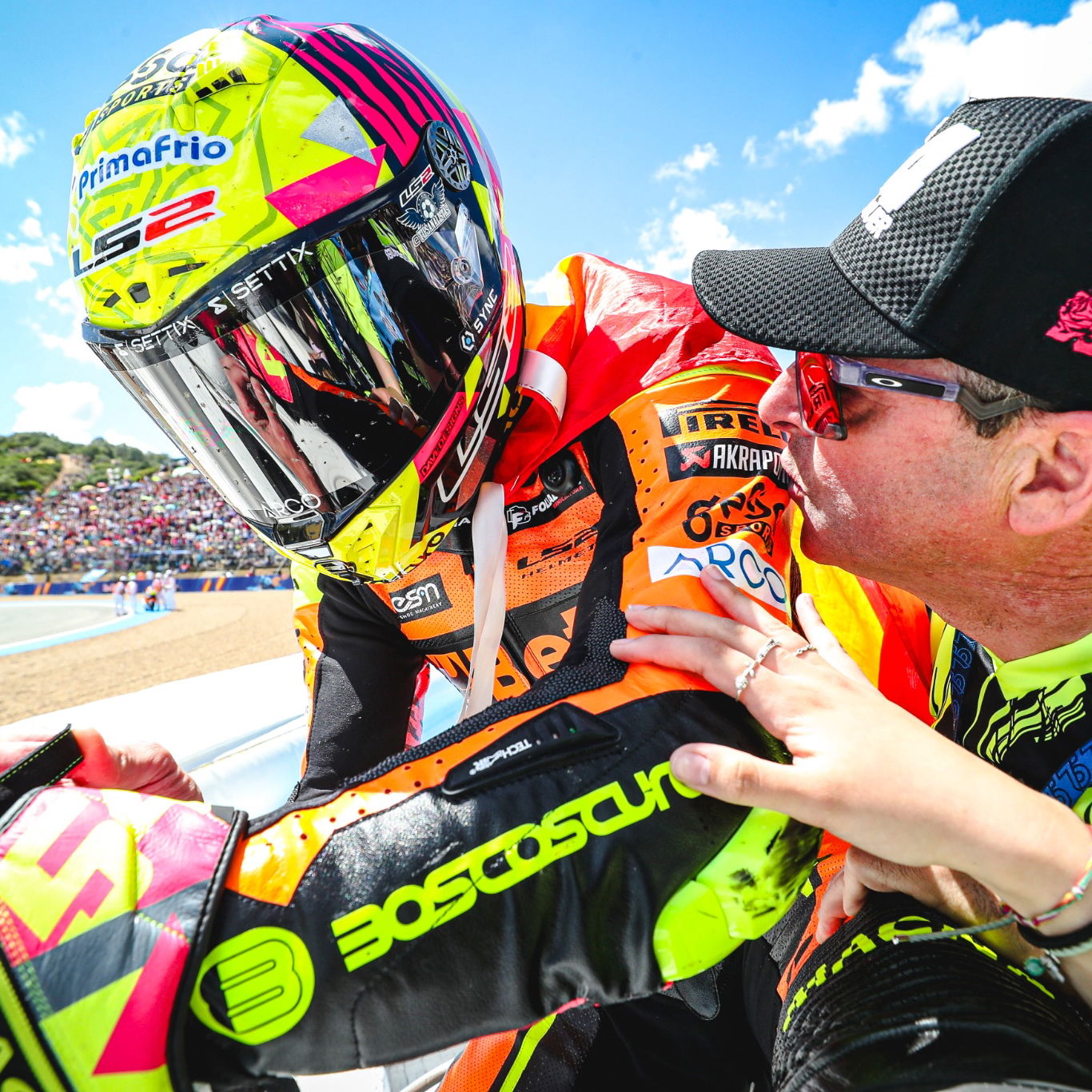 Fermin Aldeguer, Moto2 race, Spanish MotoGP, 28 April