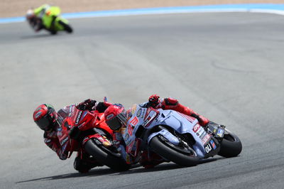 Franceso Bagnaia, Marc Marquez, MotoGP race, Spanish MotoGP, 28 April