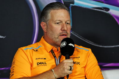 Zak Brown (USA) McLaren Executive Director in the FIA Press Conference. Formula 1 World Championship, Rd 6, Miami Grand