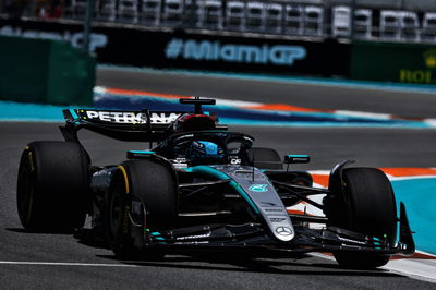 George Russell (GBR) Mercedes AMG F1 W15. Formula 1 World Championship, Rd 6, Miami Grand Prix, Miami, Florida, USA,