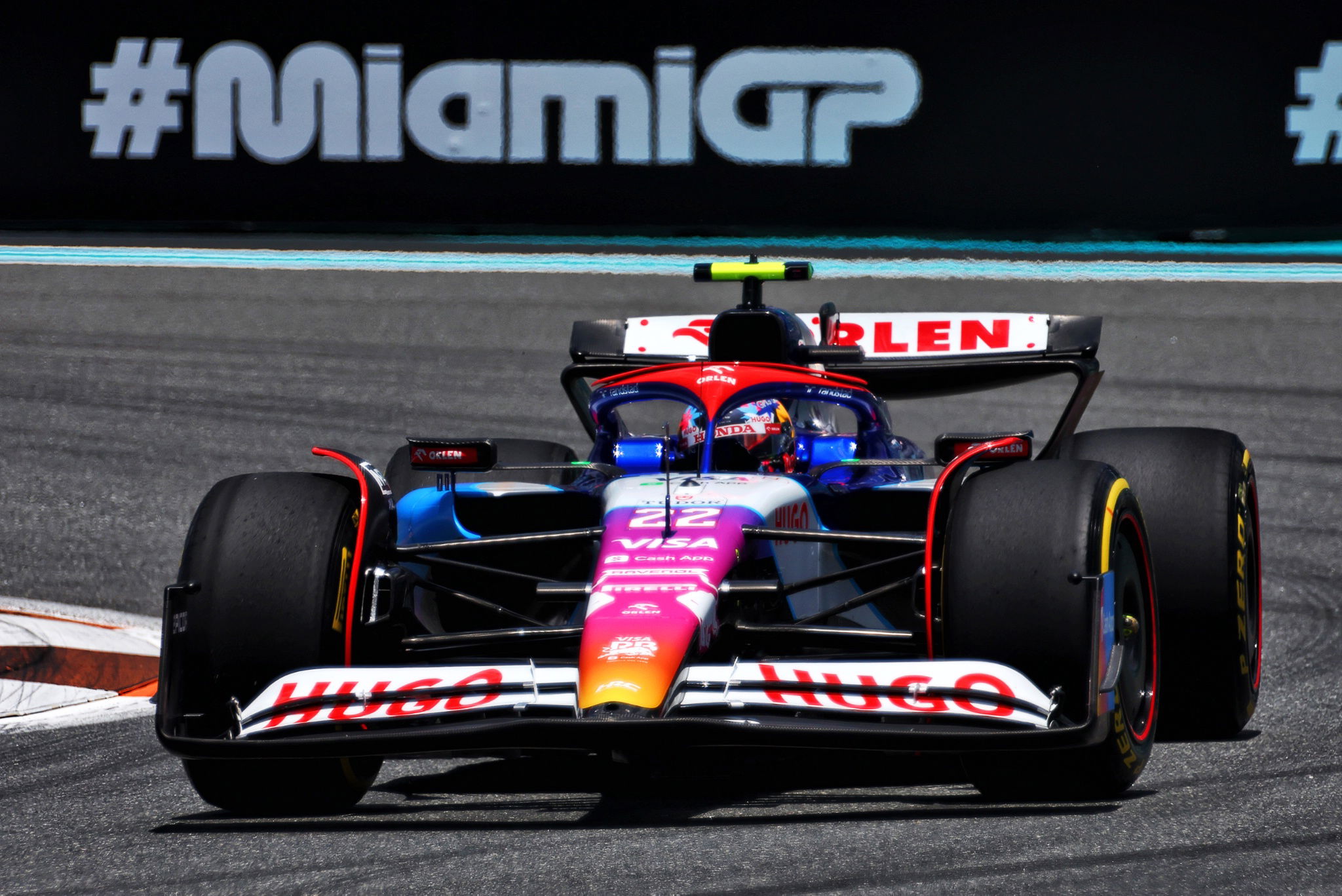 Yuki Tsunoda (JPN) RB VCARB 01. Formula 1 World Championship, Rd 6, Miami Grand Prix, Miami, Florida, USA, Sprint