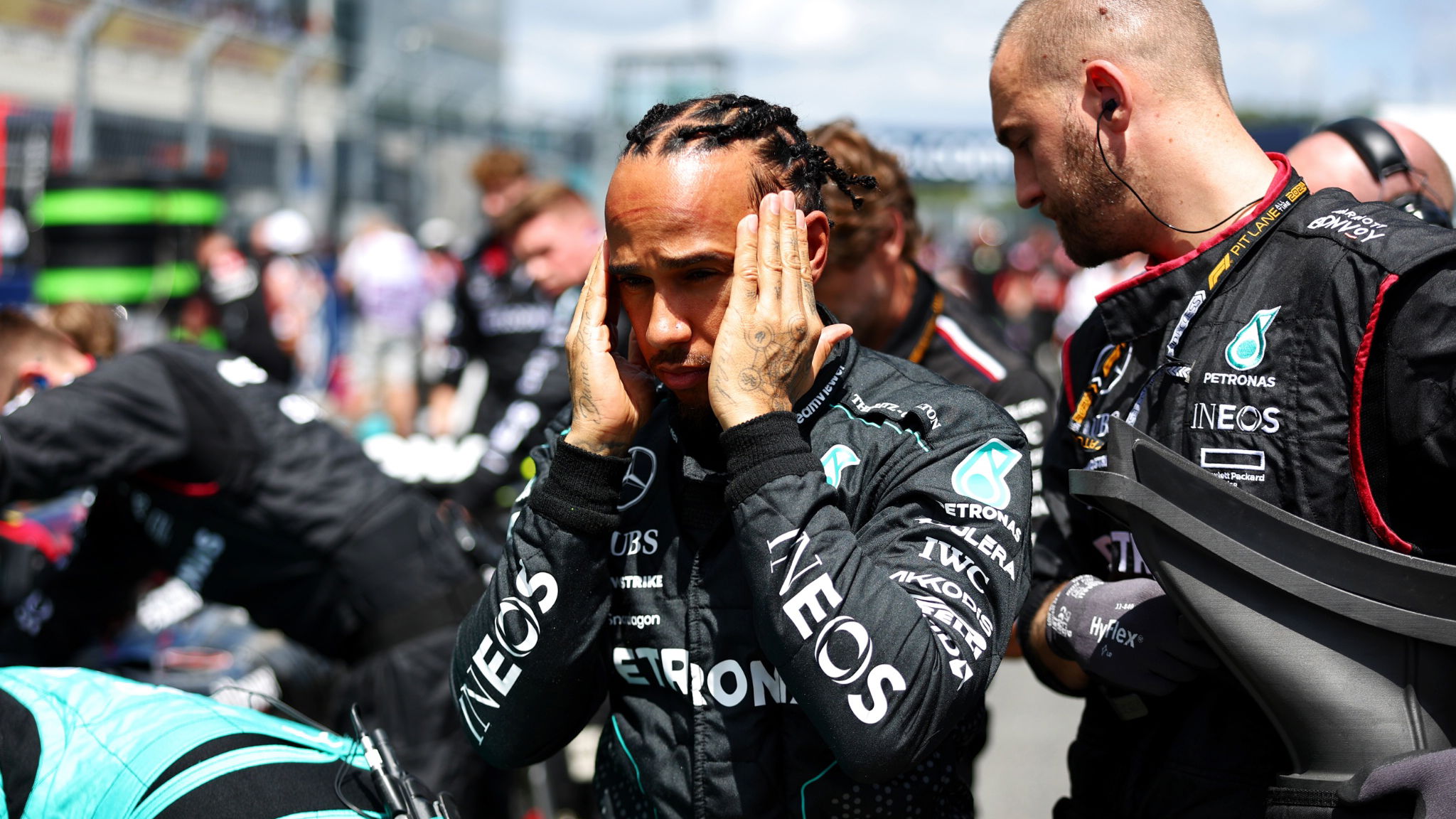 Lewis Hamilton (GBR) Mercedes AMG F1 on the grid. Formula 1 World Championship, Rd 6, Miami Grand Prix, Miami, Florida,