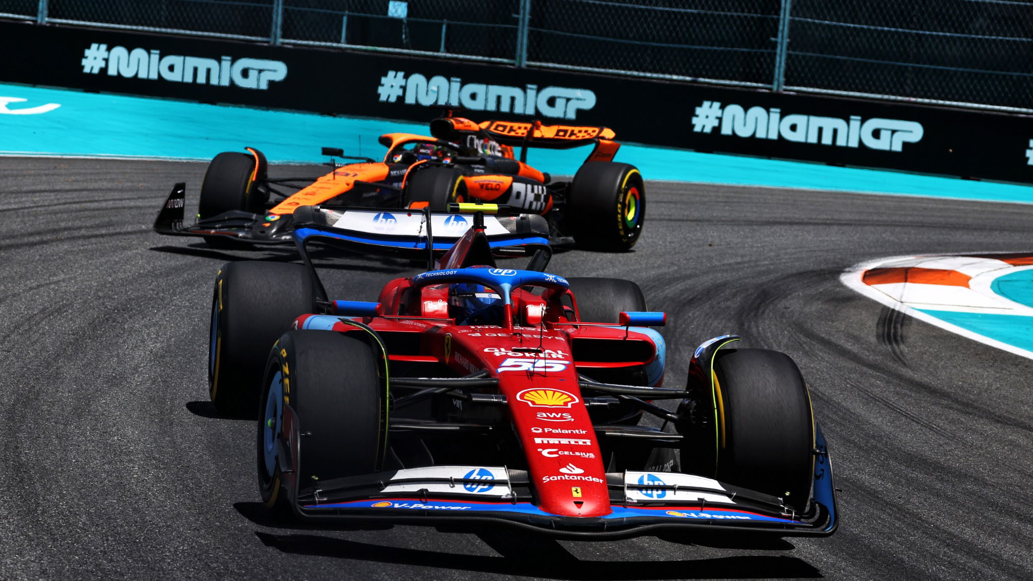 Carlos Sainz Jr (ESP) Ferrari SF-24. Formula 1 World Championship, Rd 6, Miami Grand Prix, Miami, Florida, USA, Sprint and