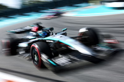 George Russell (GBR) Mercedes AMG F1 W15. Formula 1 World Championship, Rd 6, Miami Grand Prix, Miami, Florida, USA,