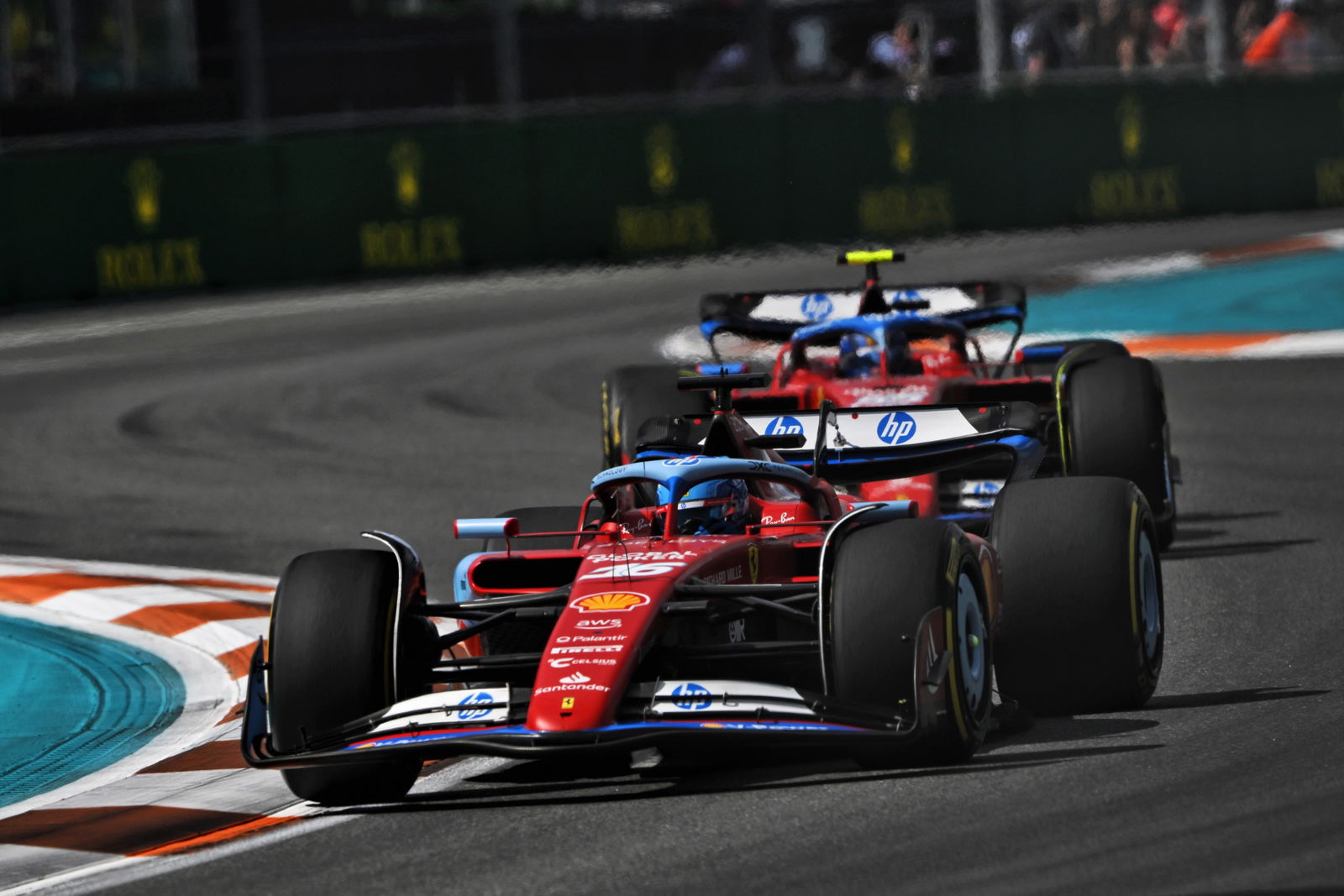 Charles Leclerc (MON) Ferrari SF-24. Formula 1 World Championship, Rd 6, Miami Grand Prix, Miami, Florida, USA, Race