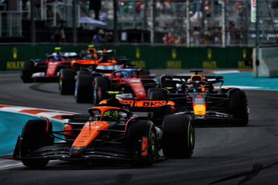 Lando Norris (GBR) McLaren MCL38. Formula 1 World Championship, Rd 6, Miami Grand Prix, Miami, Florida, USA, Race Day. -