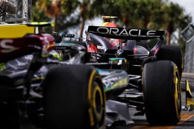 Sergio Perez (MEX) Red Bull Racing RB20. Formula 1 World Championship, Rd 6, Miami Grand Prix, Miami, Florida, USA, Race