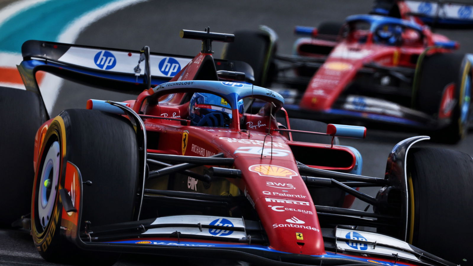 Charles Leclerc (MON) Ferrari SF-24. Formula 1 World Championship, Rd 6, Miami Grand Prix, Miami, Florida, USA, Race