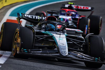 George Russell (GBR) Mercedes AMG F1 W15. Formula 1 World Championship, Rd 6, Miami Grand Prix, Miami, Florida, USA, Race